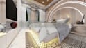 design modern 3d interior for bedroom, kitchen, office and bathroom