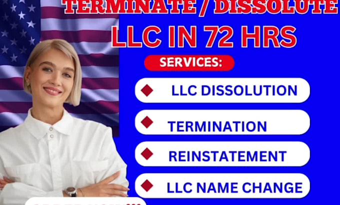 dissolve USA llc close ein llc reinstatement llc checklist