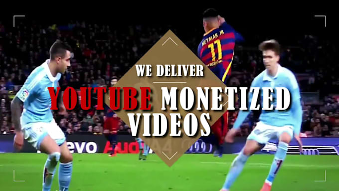create monetized copyright free youtube sports highlights