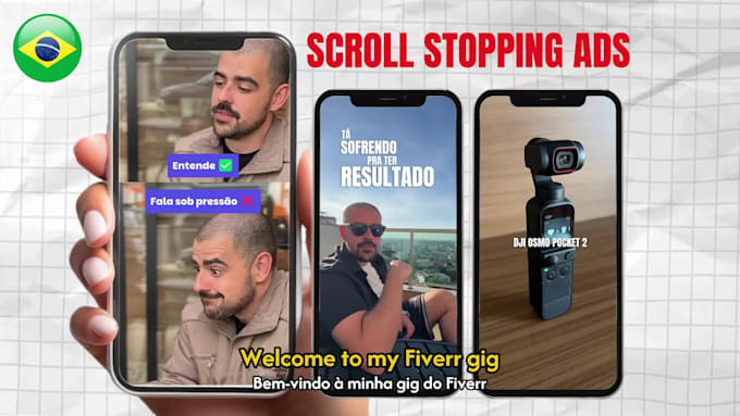 make human ugc video ads for your brazilian audience