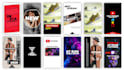 edit reels presenting video with stock footages