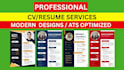 be your expert  CV maker for ats optimized resume CV