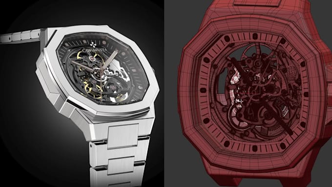 create clean hard surface 3d models with perfect topology