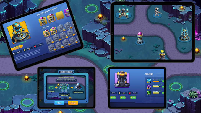 develop 2d and 3d games in unity for mobile, web and PC