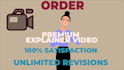 create 2d animated explainer videos with voiceover