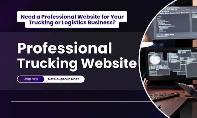 design logistics, trucking, cargo, transport website in wordpress