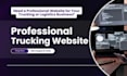 design logistics, trucking, cargo, transport website in wordpress