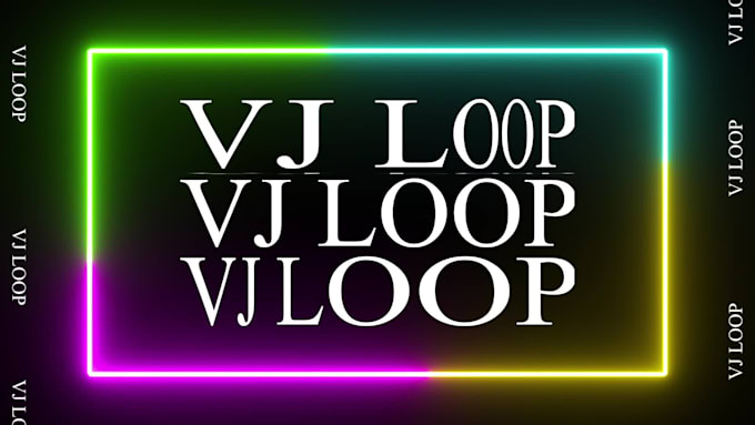 do vj loop visuals dj visuals loop logo animation