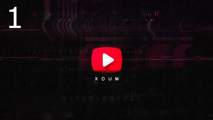create youtube intro and outro video