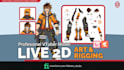 do character anime manga live 2d vtuber, facerig