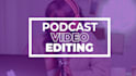 do professional podcast video editing for zoom recording, meeting, or interview