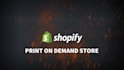 create print on demand shopify store