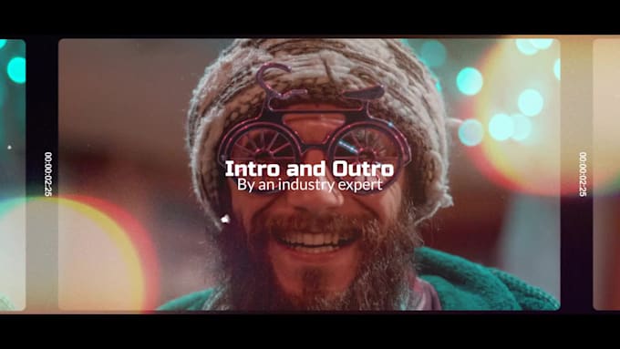 create a highly professional modern youtube intro or outro