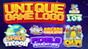 design unique game logo, esport, steam, twitch,  roblox game or group