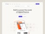 create a website design or a landing page UI UX design