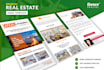 design editable email newsletter mailchimp, bombbomb, kvcore, kwcommand, brevo