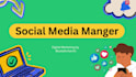 be your dedicated social media marketing manager to grow and engage your brand
