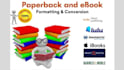do ebook, paperback formatting, design for draft2digital, kdp