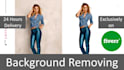 remove background in 24 hr for amazon, ebay