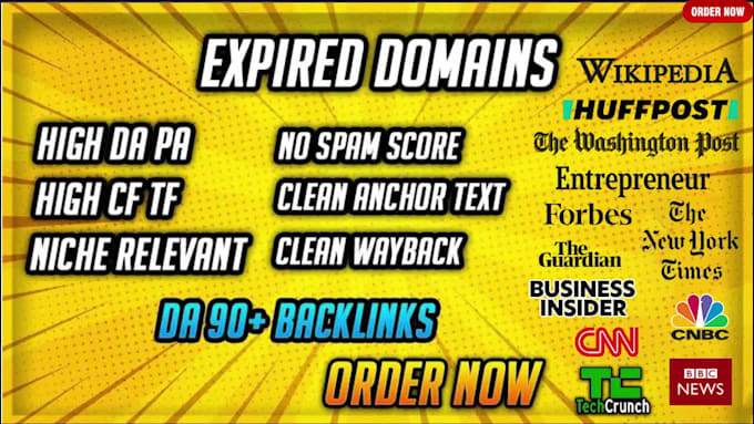 Research high quality expired domains related to your niche by Ahad ...