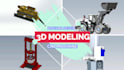 do professional 3d modeling, 3d print, simuation, and cnc