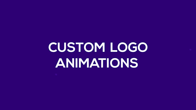 create a custom logo animation intro