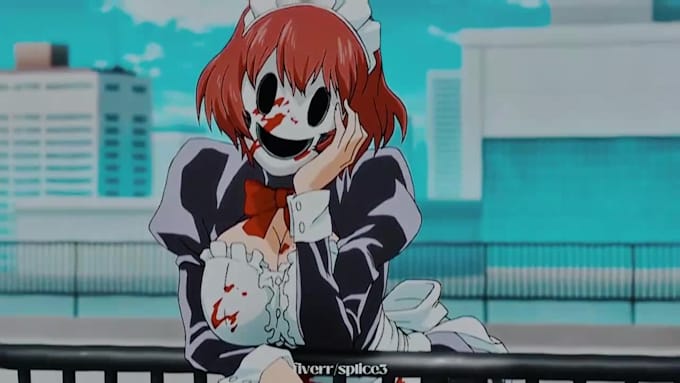 edit an anime amv, music video short