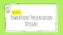 design investor pitch decks and business presentations