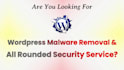 remove malware, recover hacked wordpress website, malware removal and security