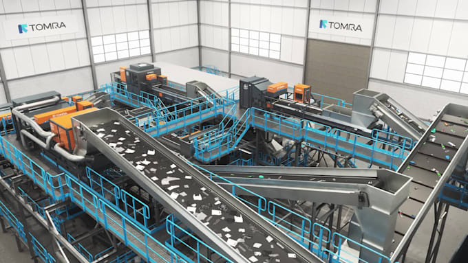 create 3d industrial mechanical and machinery animation video