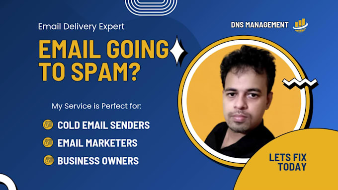 solve email going to spam or junk and deliverability issue