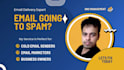solve email going to spam or junk and deliverability issue