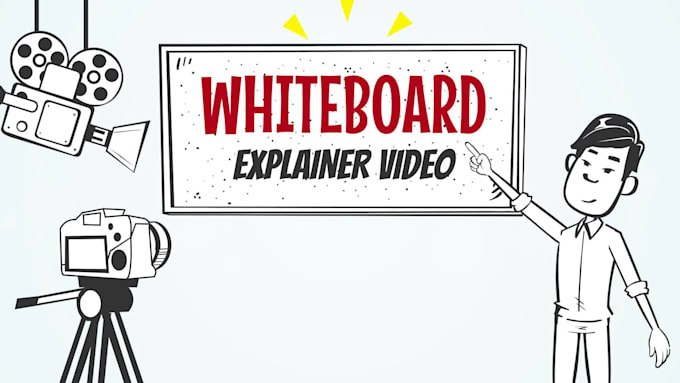 create a whiteboard explainer video, hand draw animation in vyond
