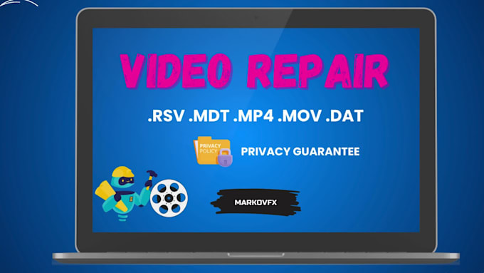 repair corrupted video files mdt mp4 mov rsv dat