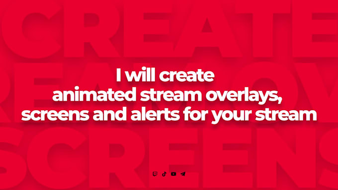 make professional streaming overlay animation