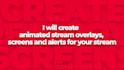 make professional streaming overlay animation