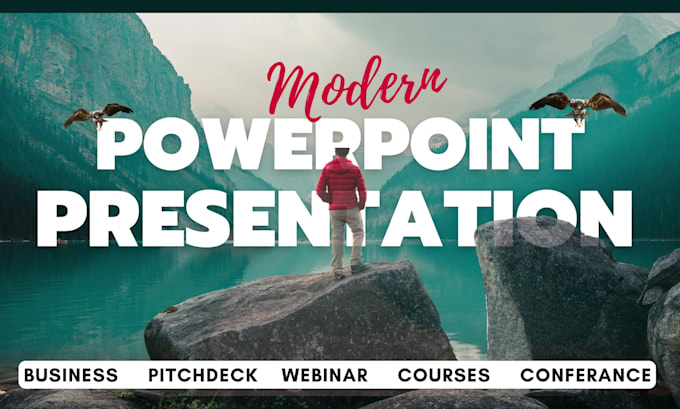 design professional creative business presentation and powerpoint slides