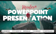 design professional creative business presentation and powerpoint slides