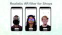 produce realistic and customized ar filter for ig and fb