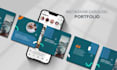 editable canva templates for instagram, linkedin carousel designs