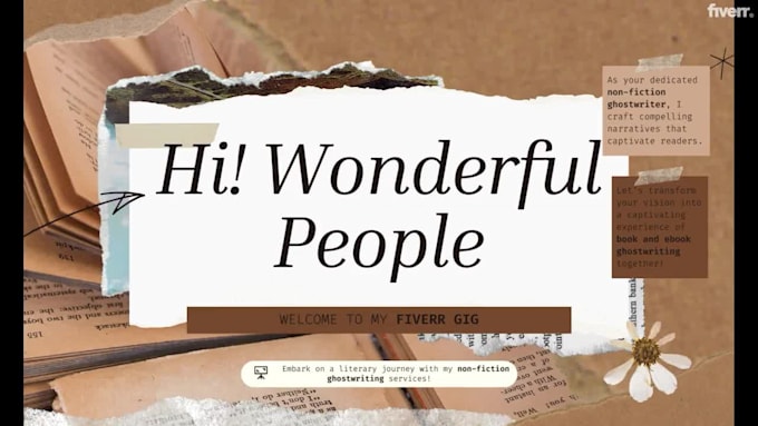 write an unforgettable memoir or biography