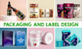 design professional packaging and label for your product