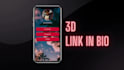 create a 3d link in bio page