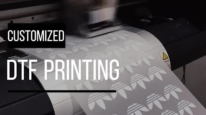 print customized dtf films for tshirt and ship to you