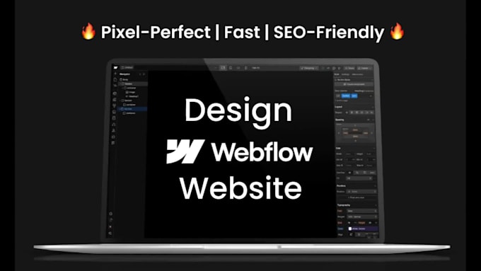 design or fix webflow website, cms, optimize SEO, convert figma to webflow