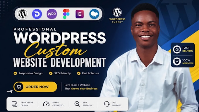 do wordpress website development, business website redesign wordpress developer
