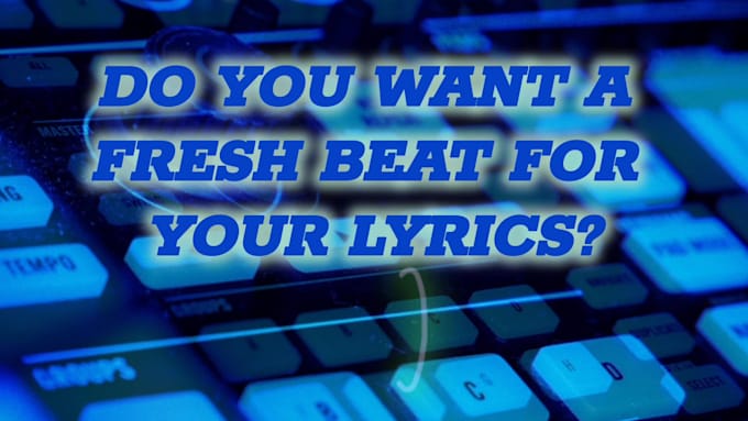 create a chill beat for your lyrics