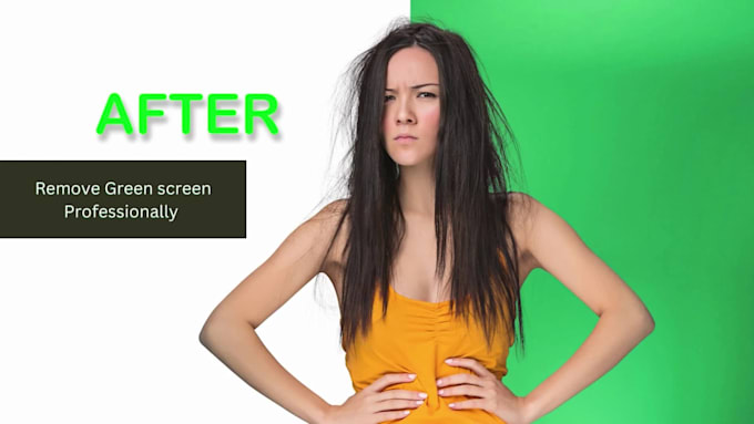 professionally background remove ,green screen photo process