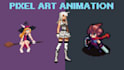 do pixel art animation 2d pixel character pixel art sprite sheet 2d game art