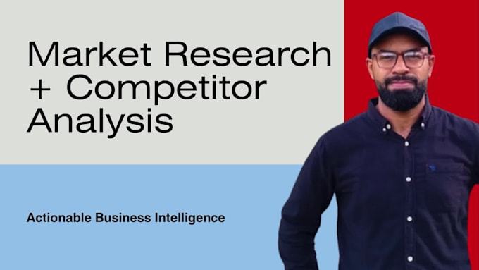 deliver market research, competitor analysis, and strategy